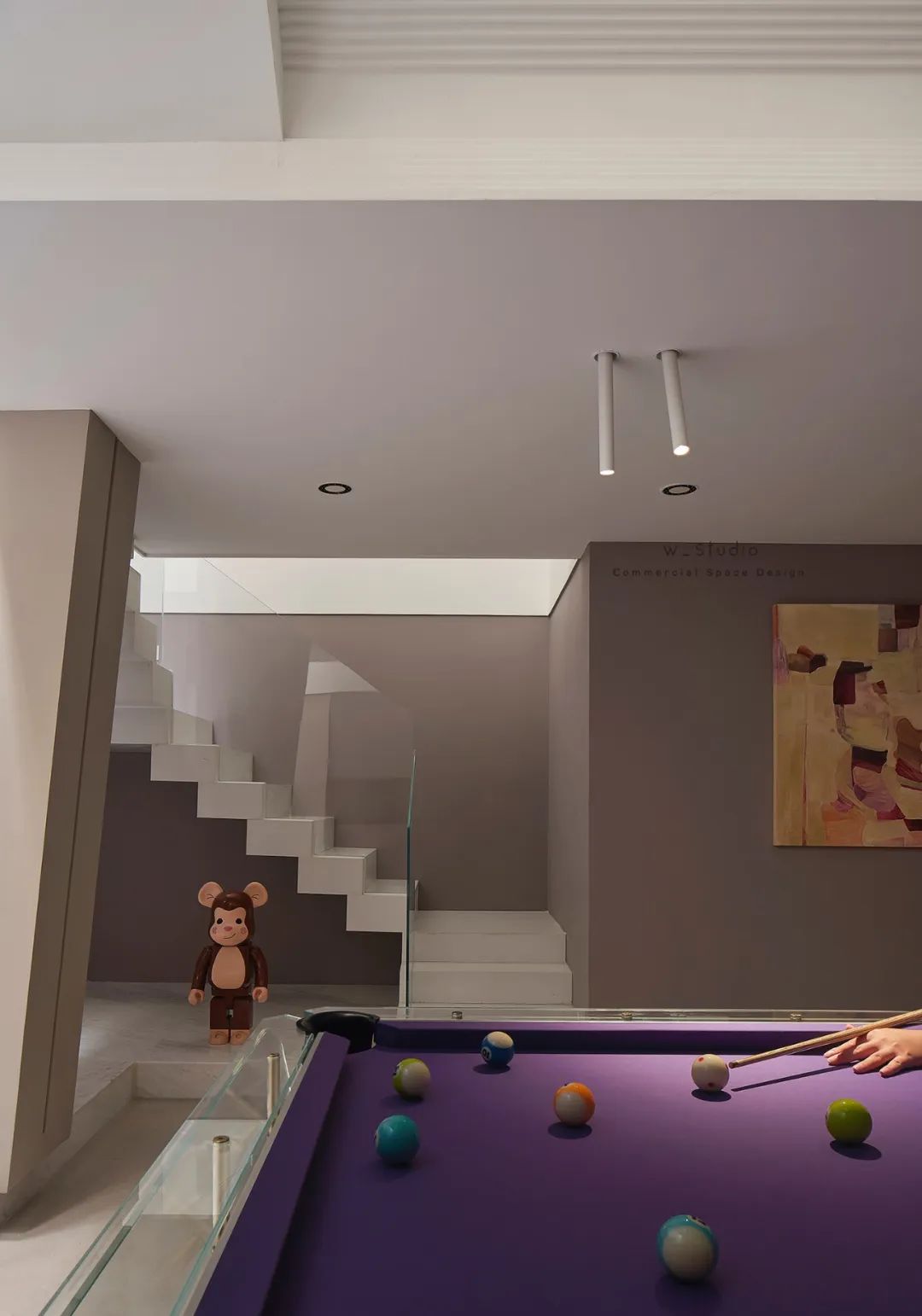 莫奈色彩的现代家居丨无一内建筑设计事务所-6