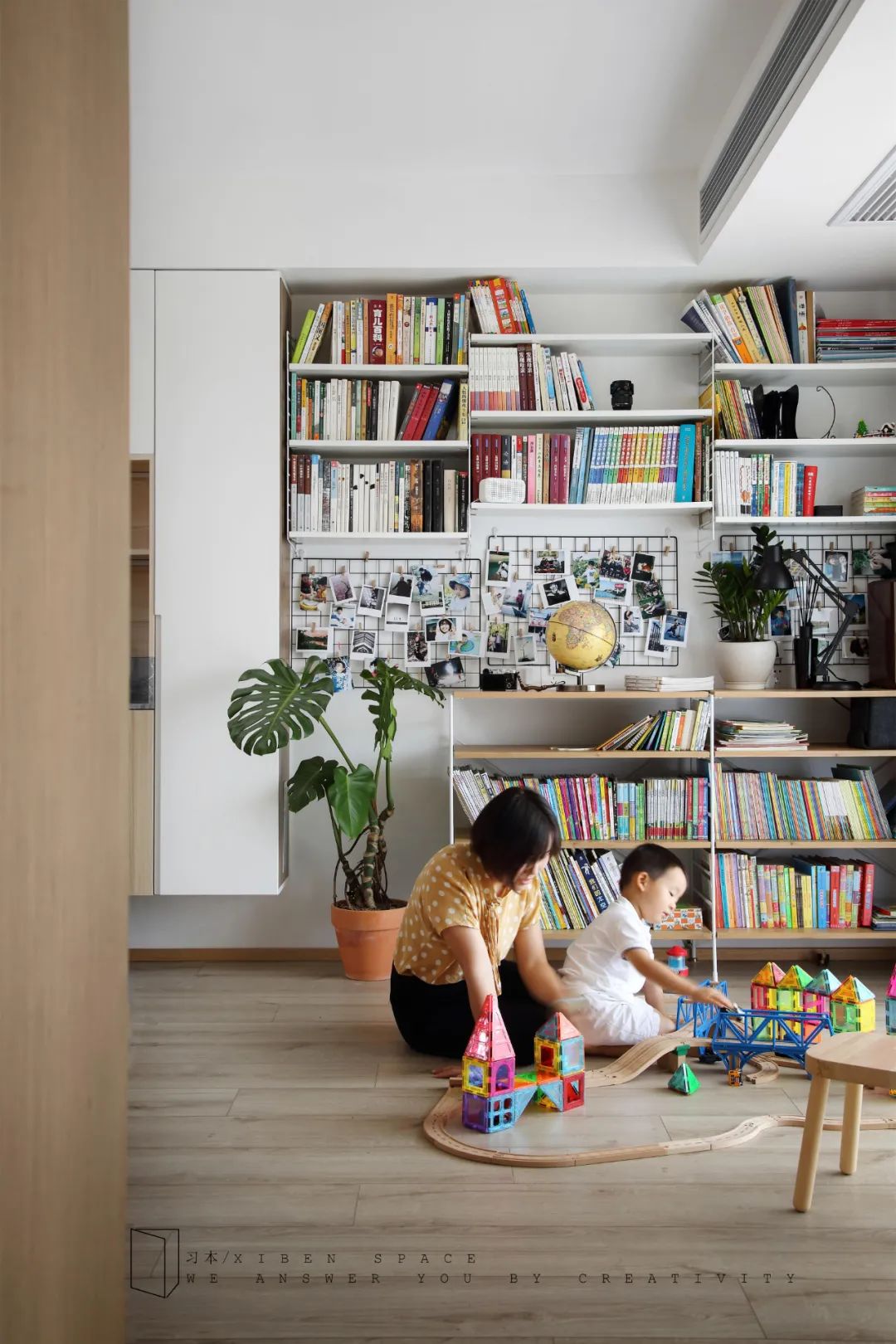合肥滨湖 103m²现代亲子宅,打造互动式成长空间-34