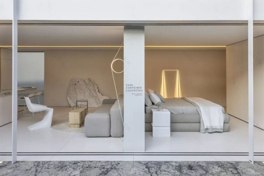 两个集装箱改造的极简主义微型住宅 Marilia Pellegrin-35