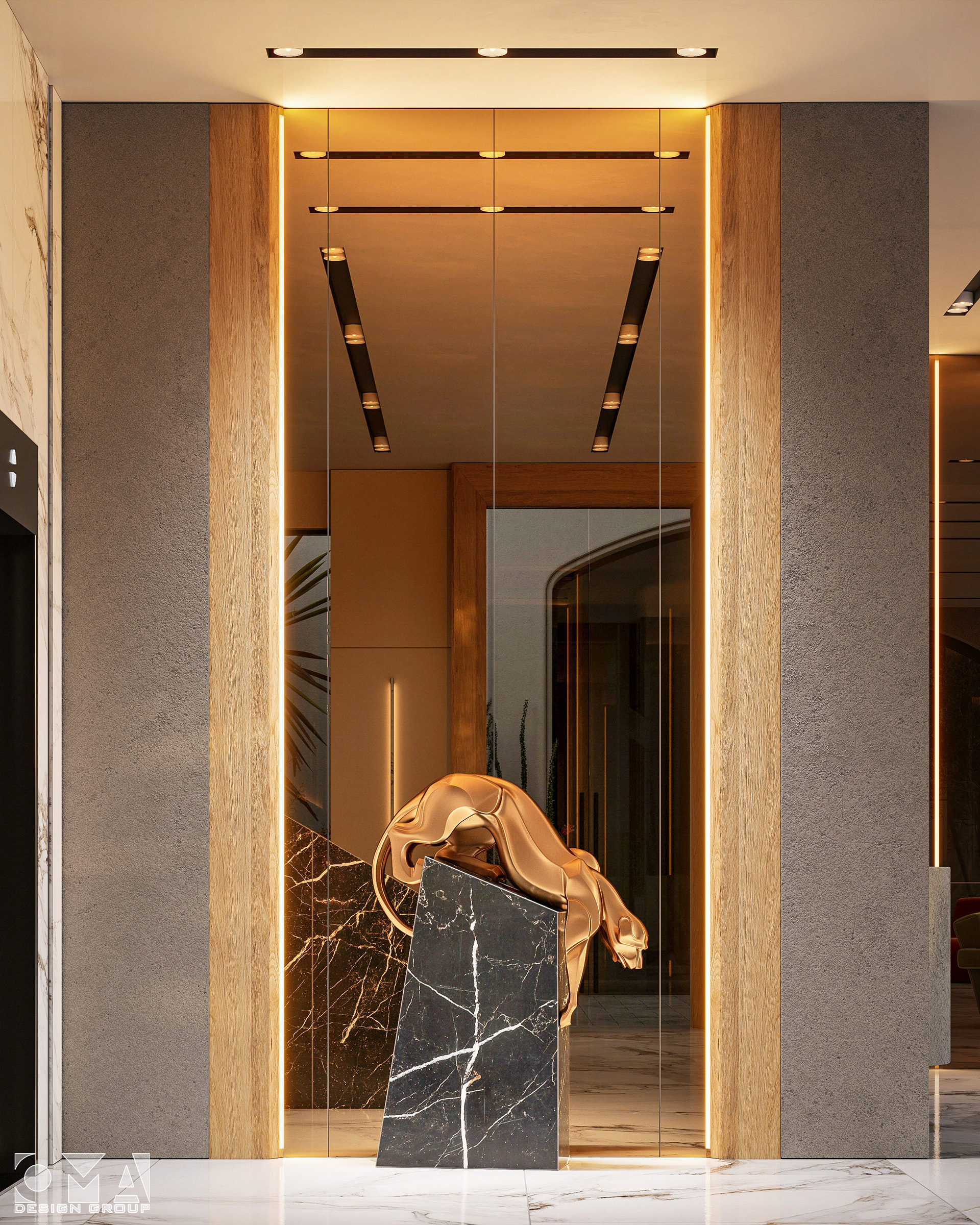 撒哈拉酒店室内设计项目丨沙特阿拉伯丨SPIRE-8