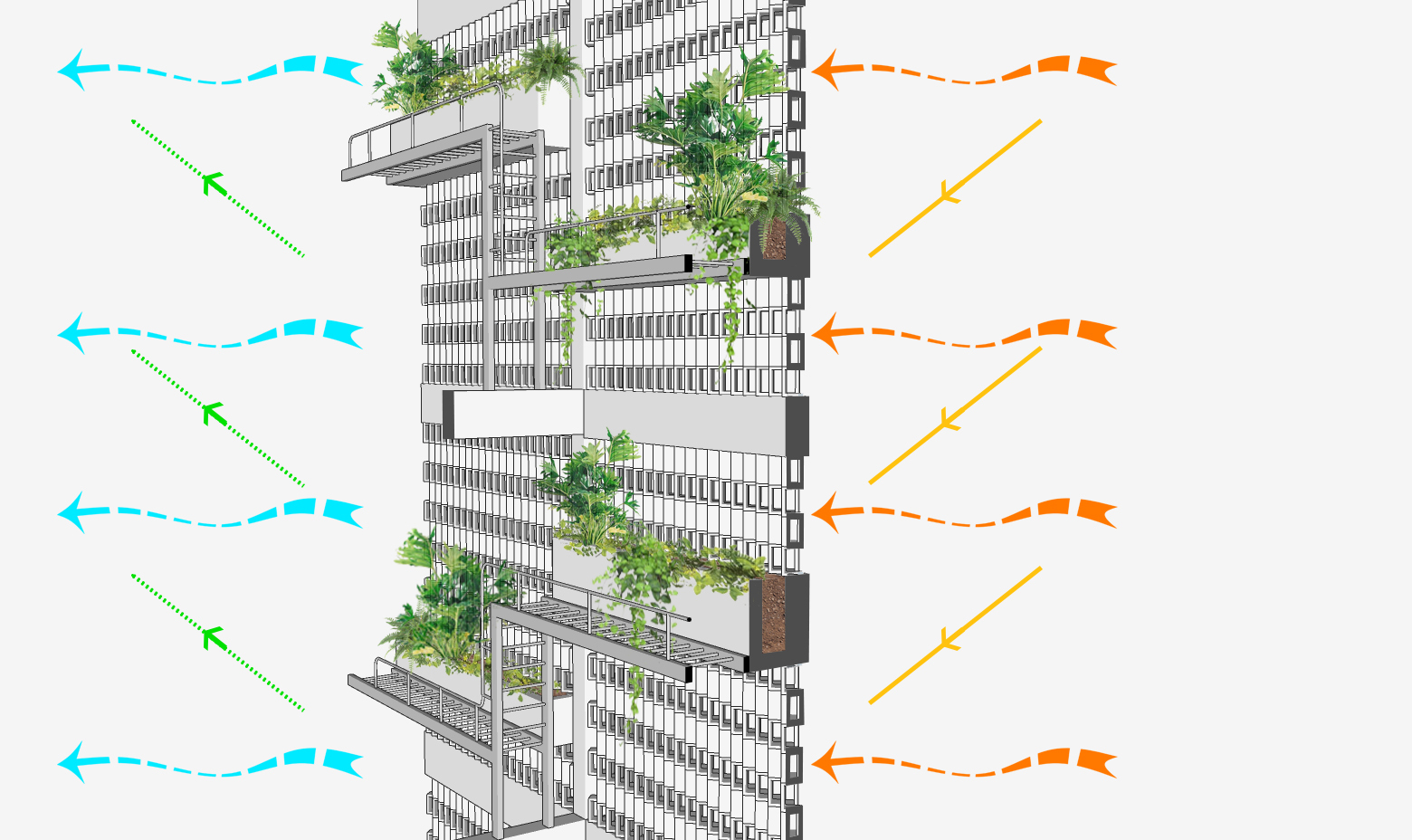 越南雨林中的“百叶窗”住宅-25