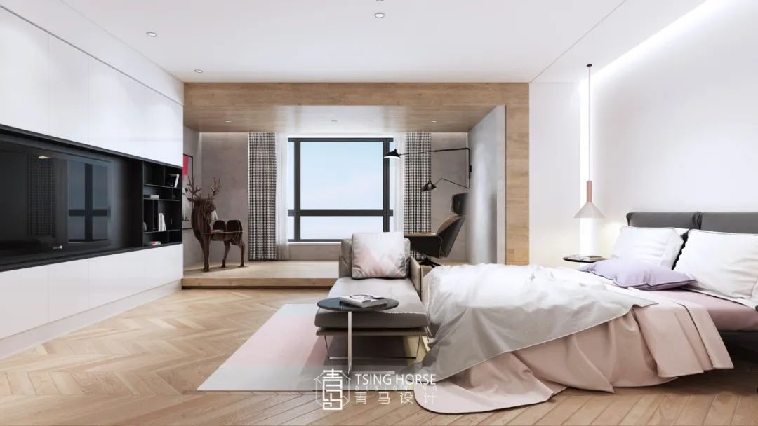 逸翠园四期·现代轻奢复式空间丨青马别墅空间设计-64