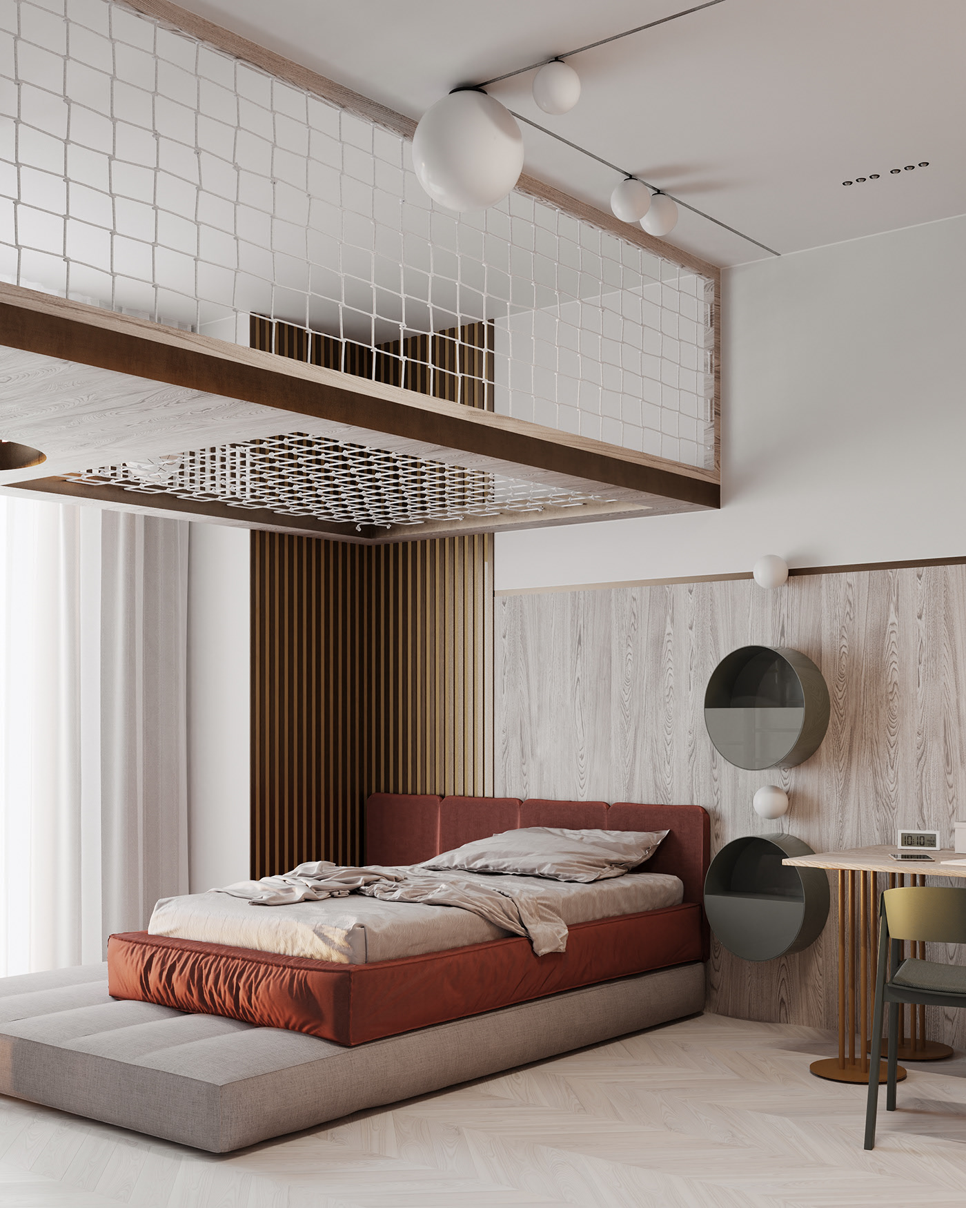 120平 多彩居住空间，细节丰富！-24