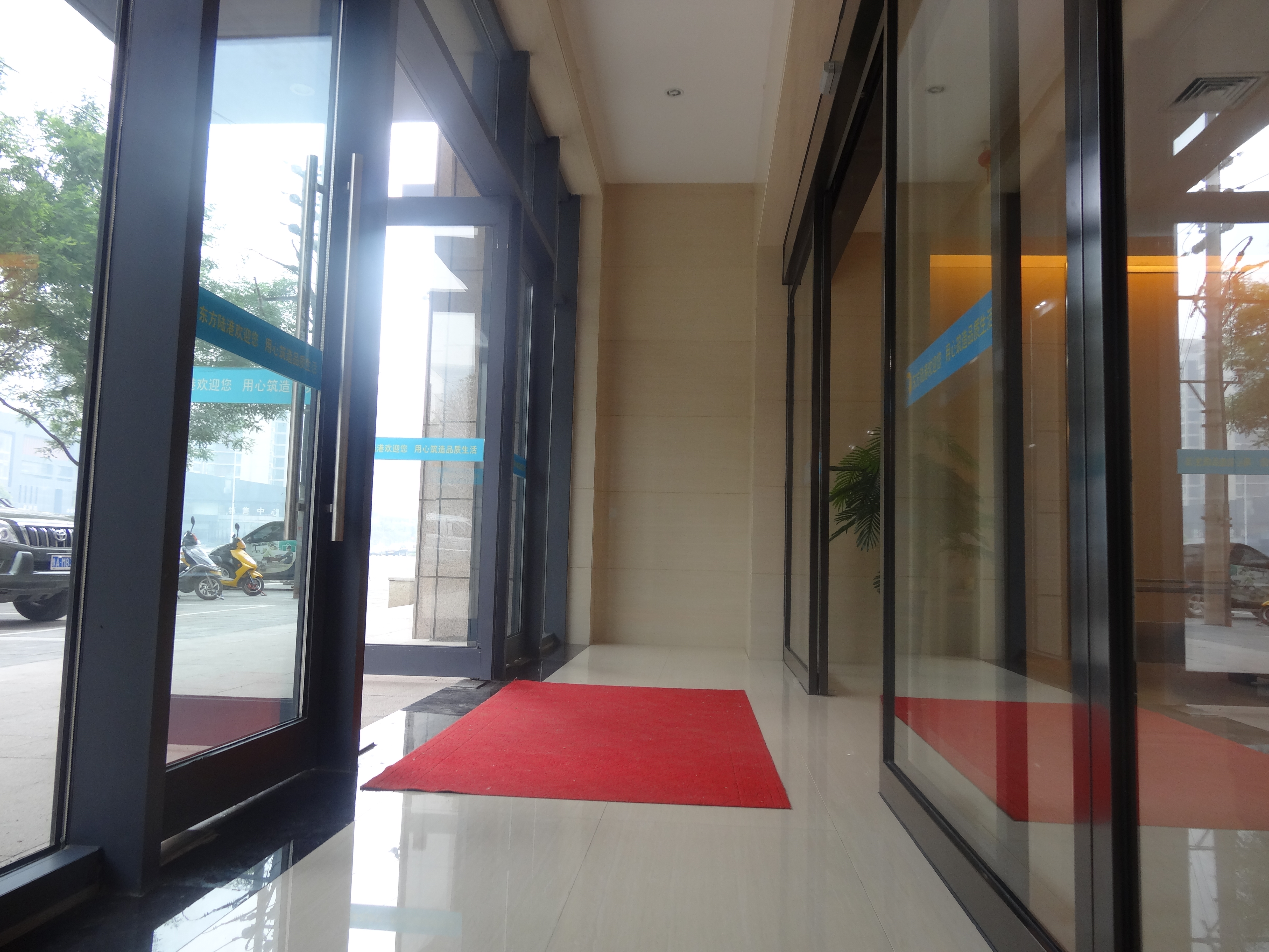 郑州中央特区四期2#地C栋写字楼公区装修|腾升装饰-1