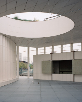 悉尼港上一座由回收牡蛎壳水磨石打造的永久性公共码头亭（皮尔亭阁）丨澳大利亚悉尼丨BESLEY & SPRESSER（贝斯利与斯普雷瑟）