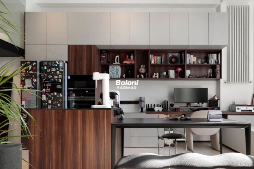 78㎡现代简约 loft公寓 实景案例丨博洛尼-11