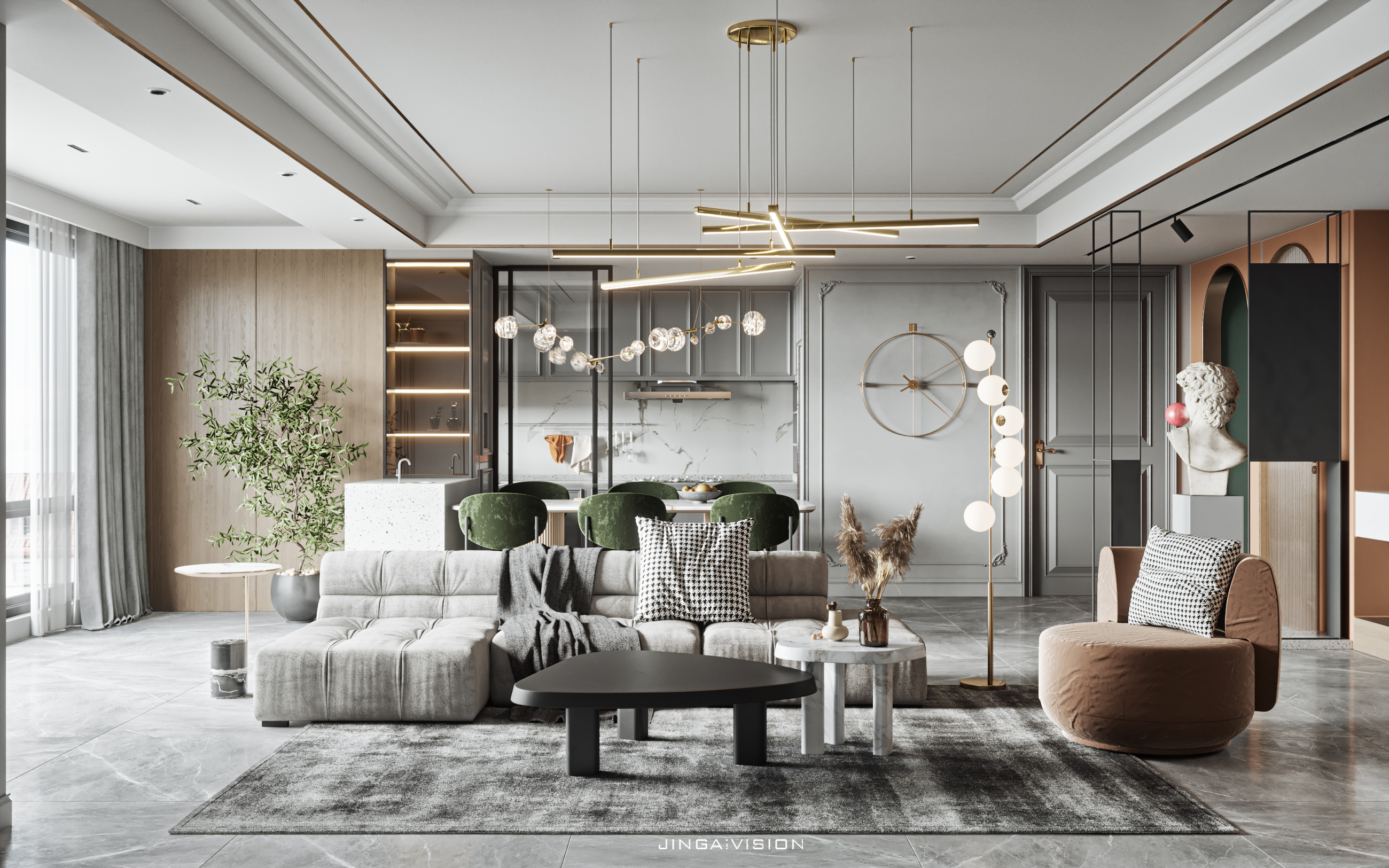 融合自然的都市时尚空间-25