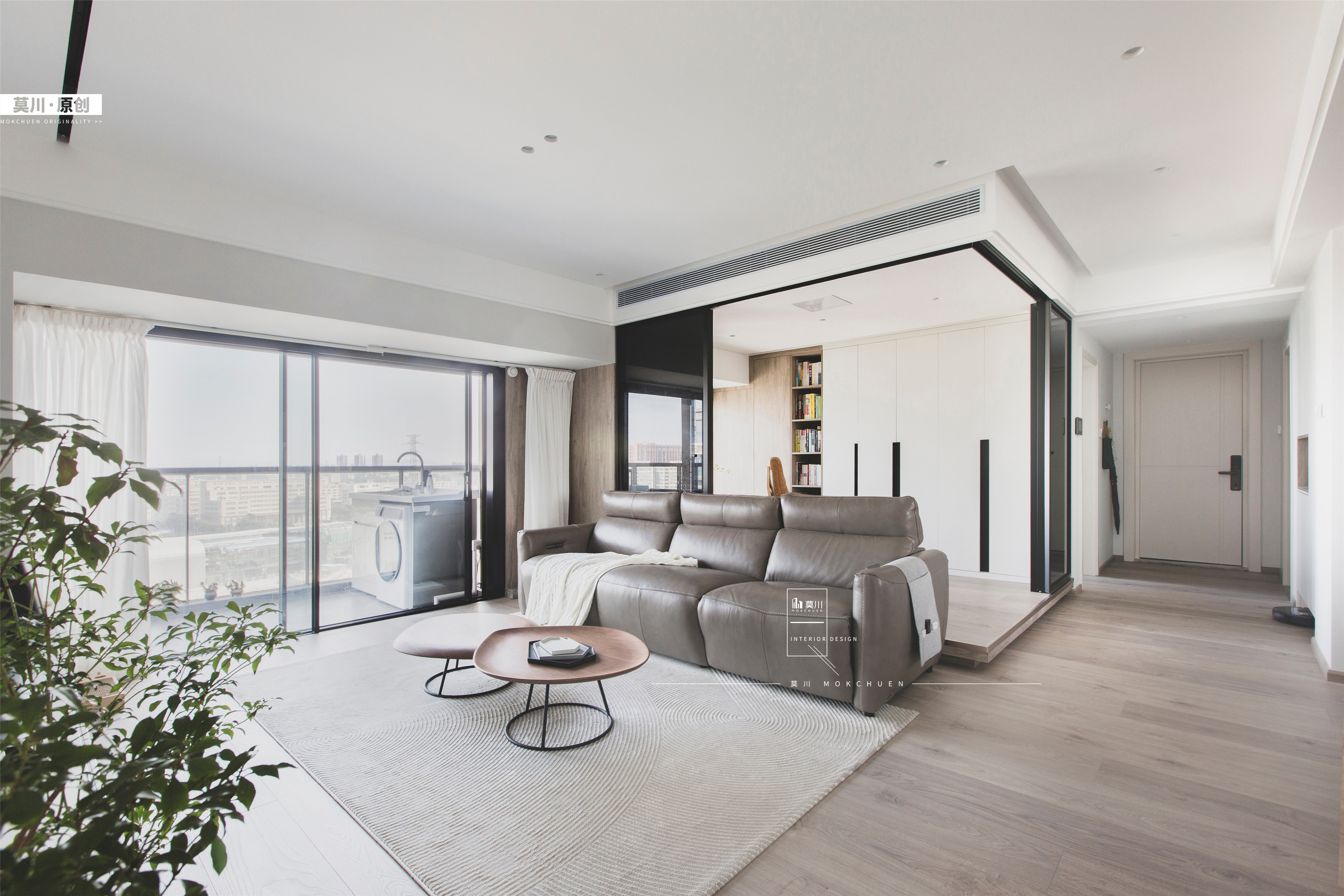 珑门名苑丨 112m²四室两厅，夫妇俩与猫咪的简约自然生活！-12