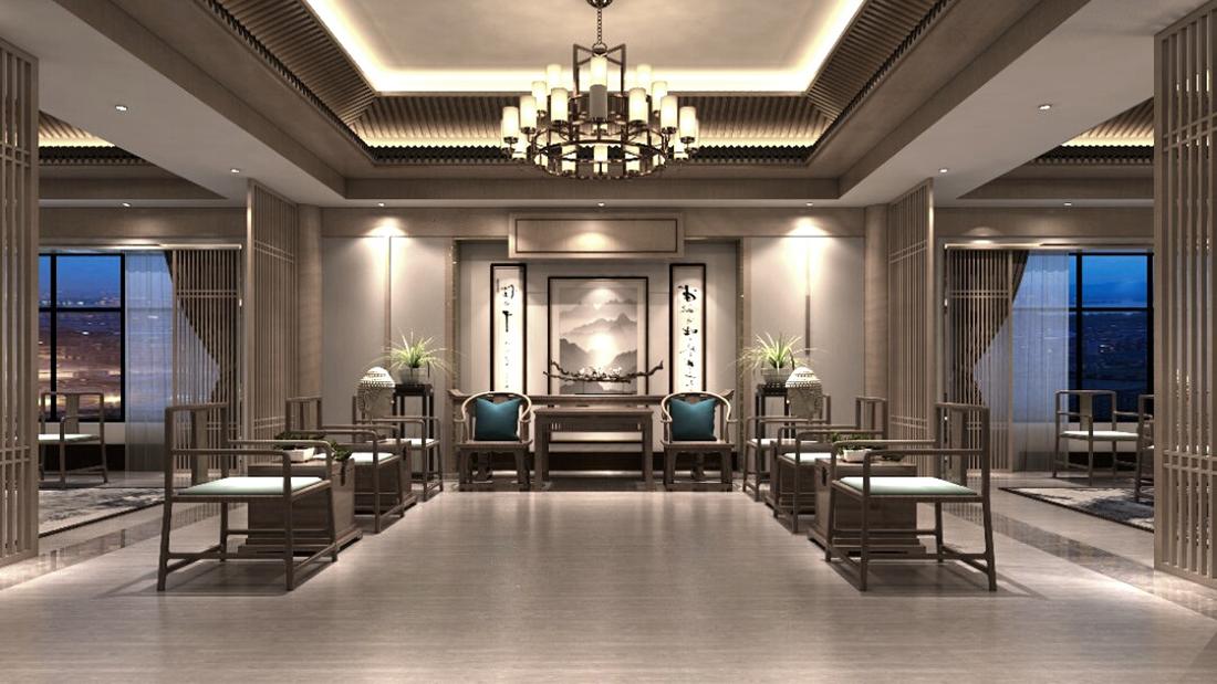 
新中式办公——【禅意办公室】 -8