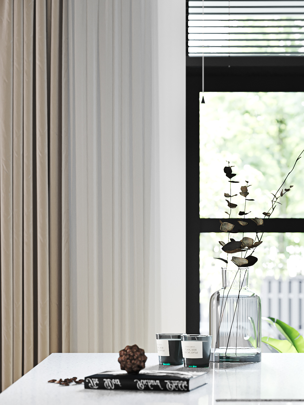 纯白空间 客餐厅设计-13