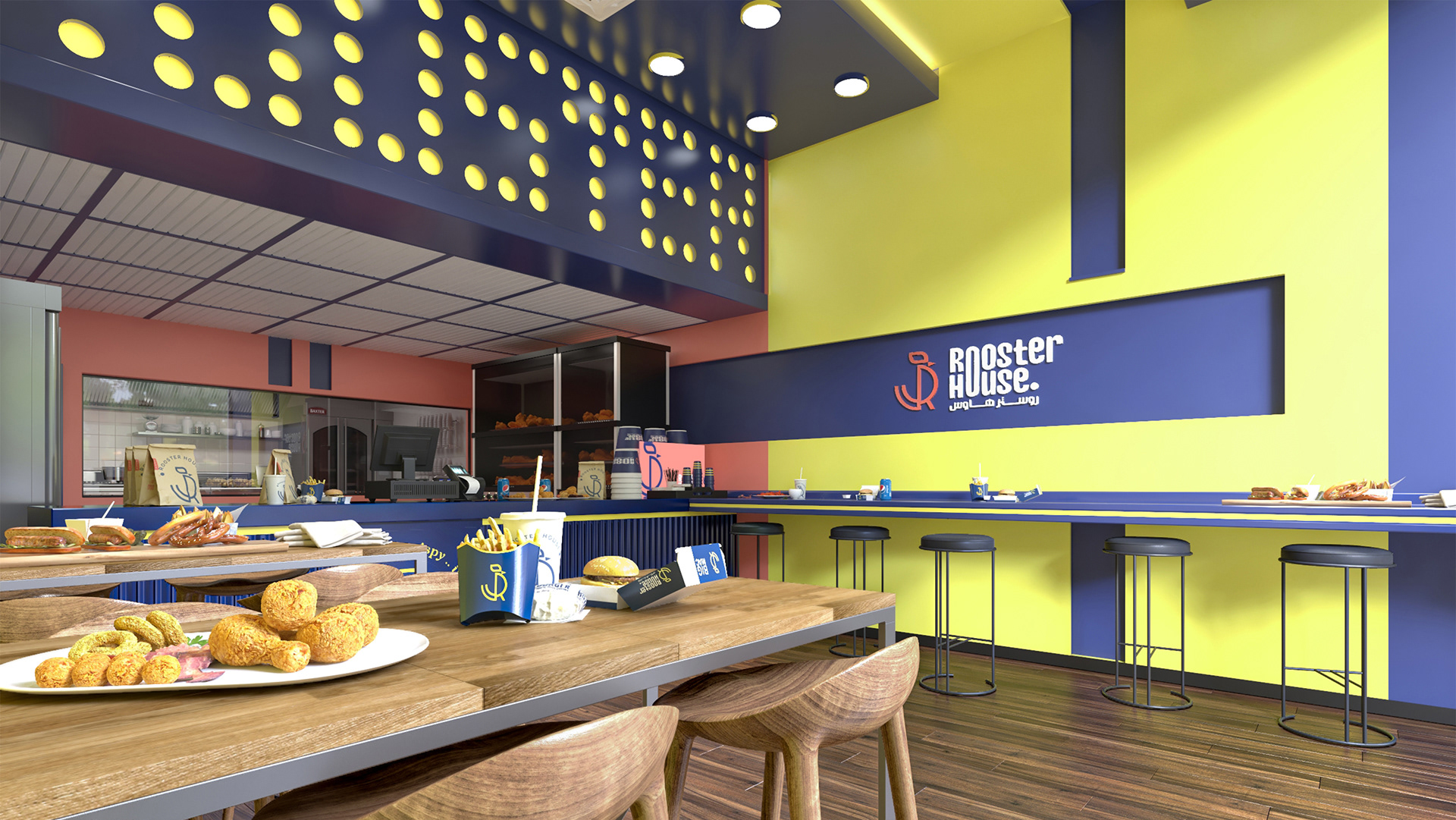 Rooster House 餐厅丨沙特阿拉伯-11
