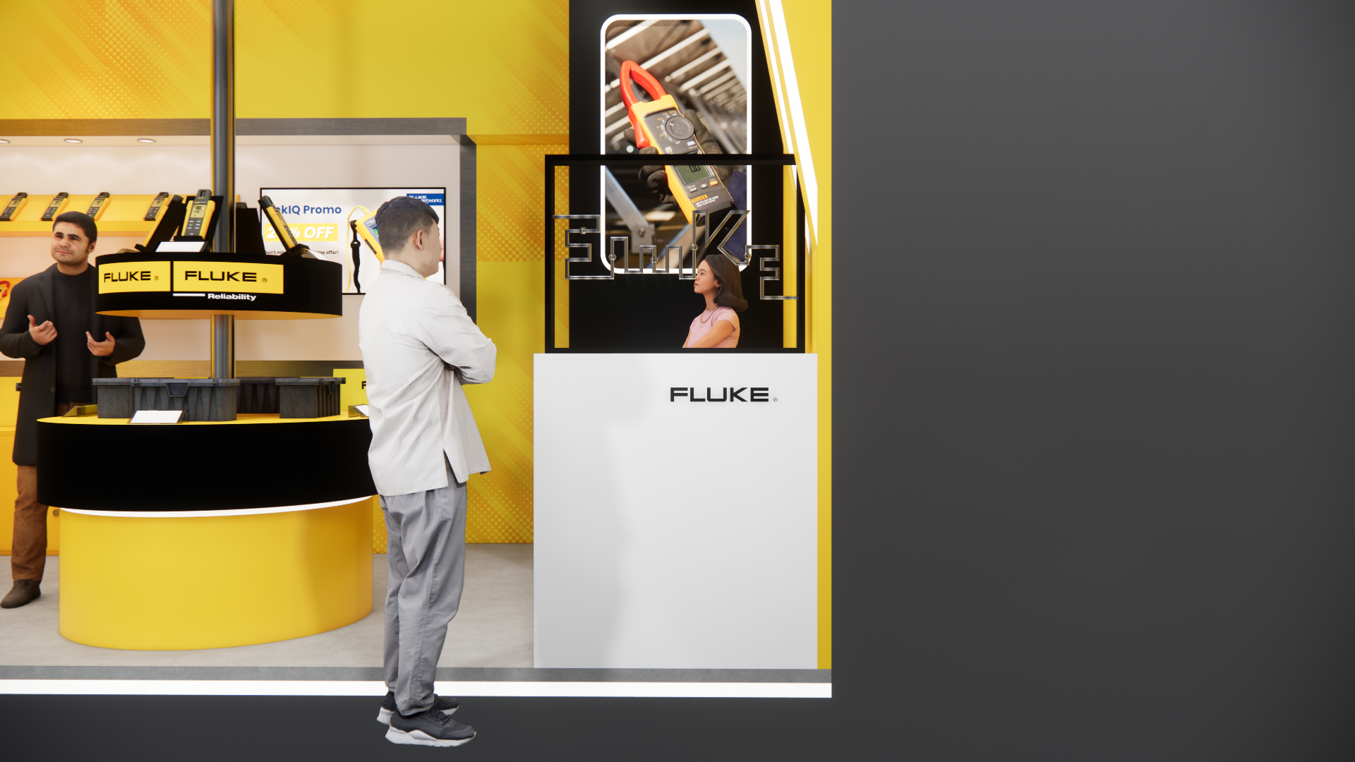 FLUKE BOOTH at IEE Series 2025-3