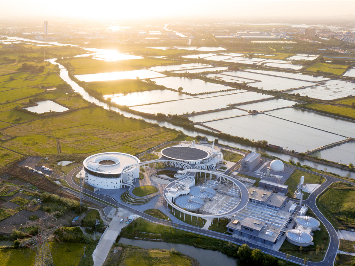 宜兴城市污水资源概念厂丨清华大学建筑设计研究院,素朴建筑工作室-3