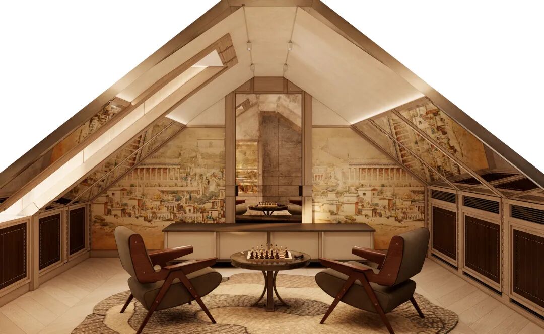 召禾设计邵程丨上海桐安里风貌别墅·复古侘寂风-17