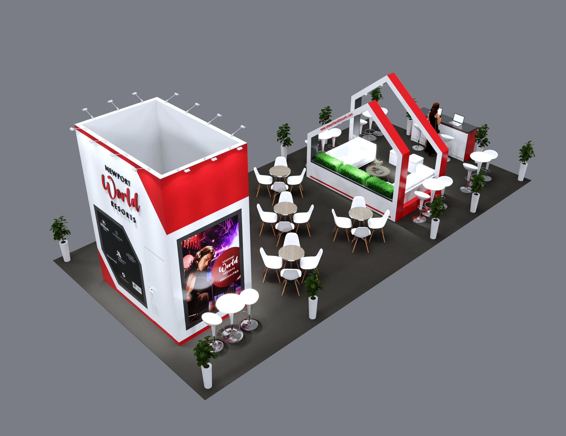 NewPort World Resorts - Exhibition Booth Design-10