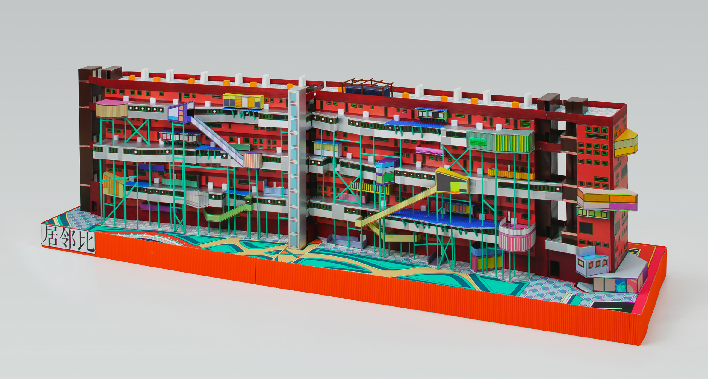 Syracuse 大学呈现融合东西方建筑风格的北京地图模型-46