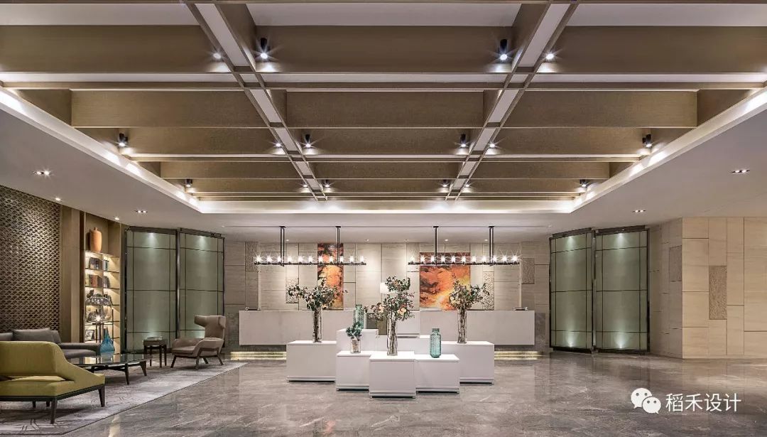 暖棕色调打造温馨空间——鸿宝大酒店室内设计-11