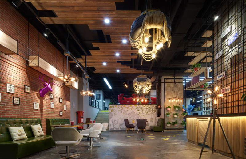 创意无限创客空间设计案例效果图-3