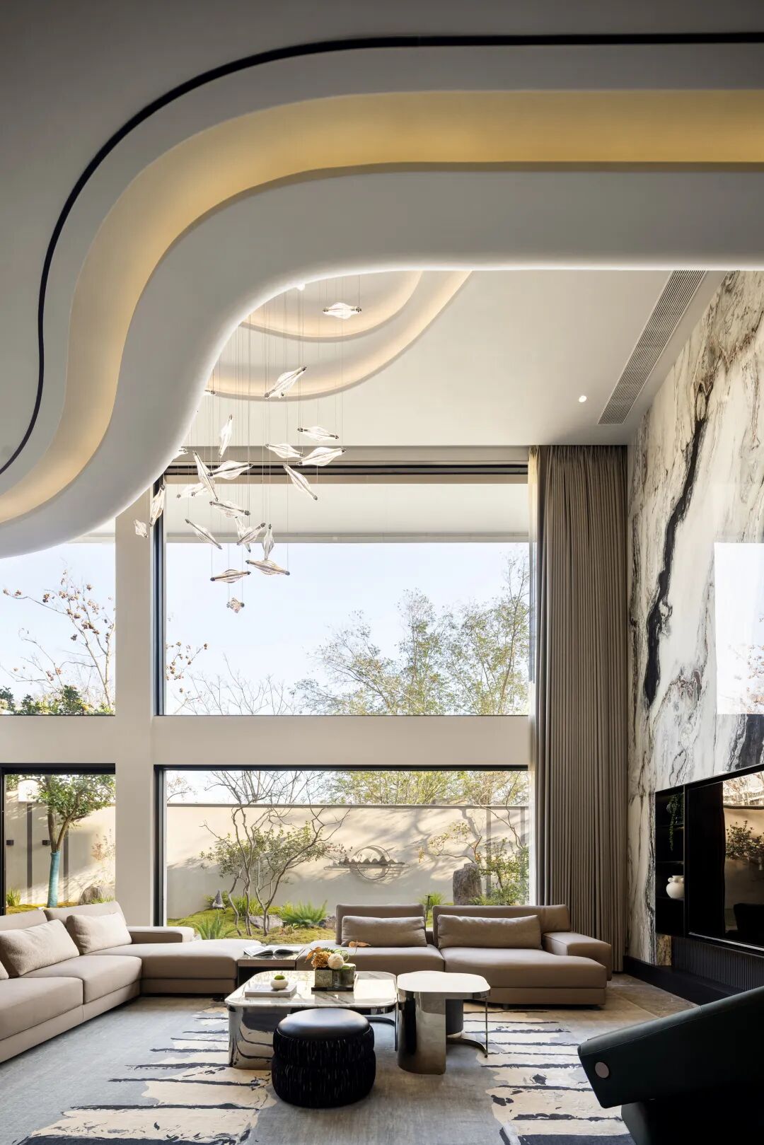 都市绿洲丨中国宁波丨奉化三合装饰-0