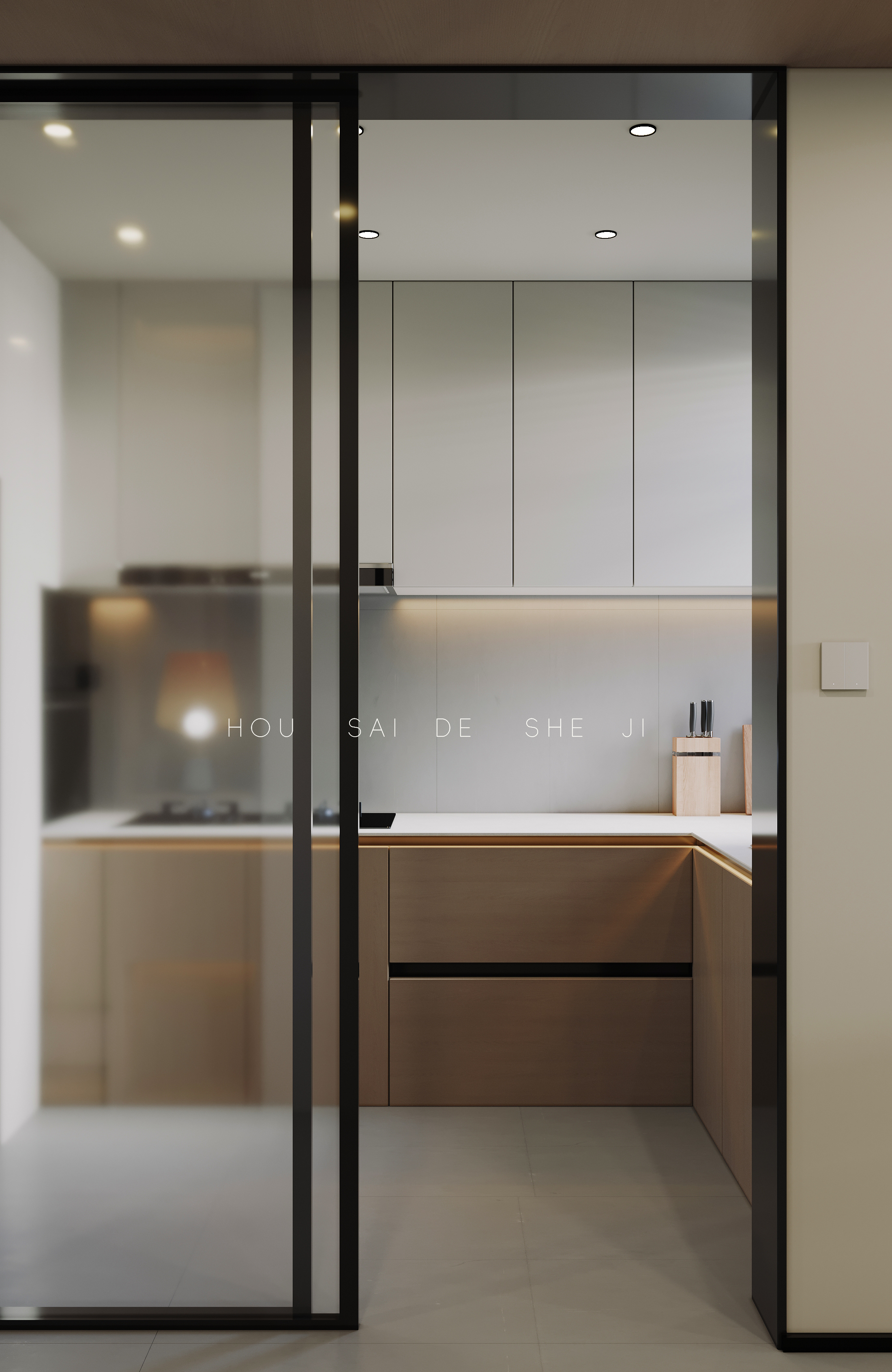 现代极简风格室内设计丨中国河北丨HSD 空间设计-4