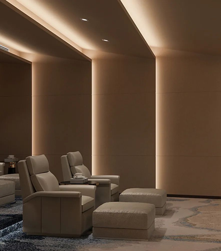 独栋别墅,1700㎡北京丽宫,典雅与现代交融之美丨中国北京丨方鲲国际设计事务所-24