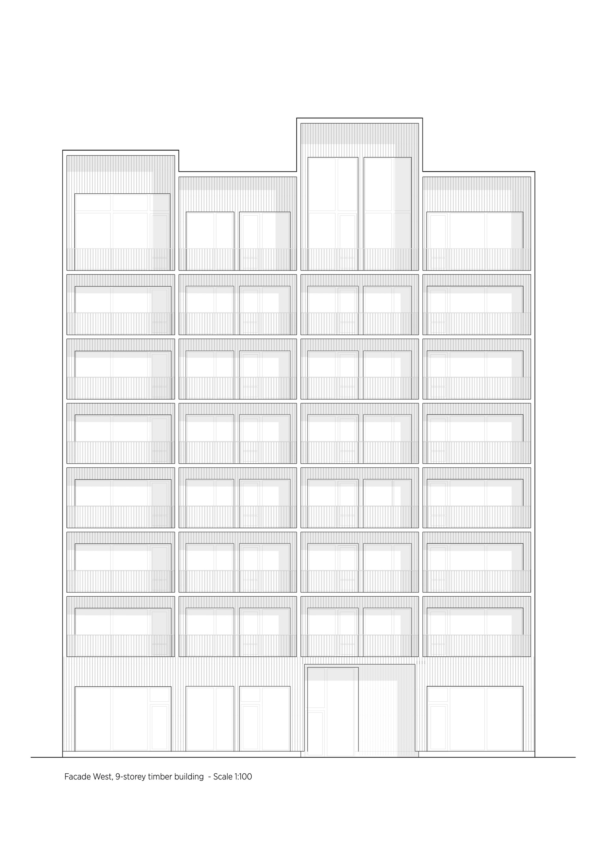 Kajstaden Tall Timber Building / C.F. Møller Architects-46
