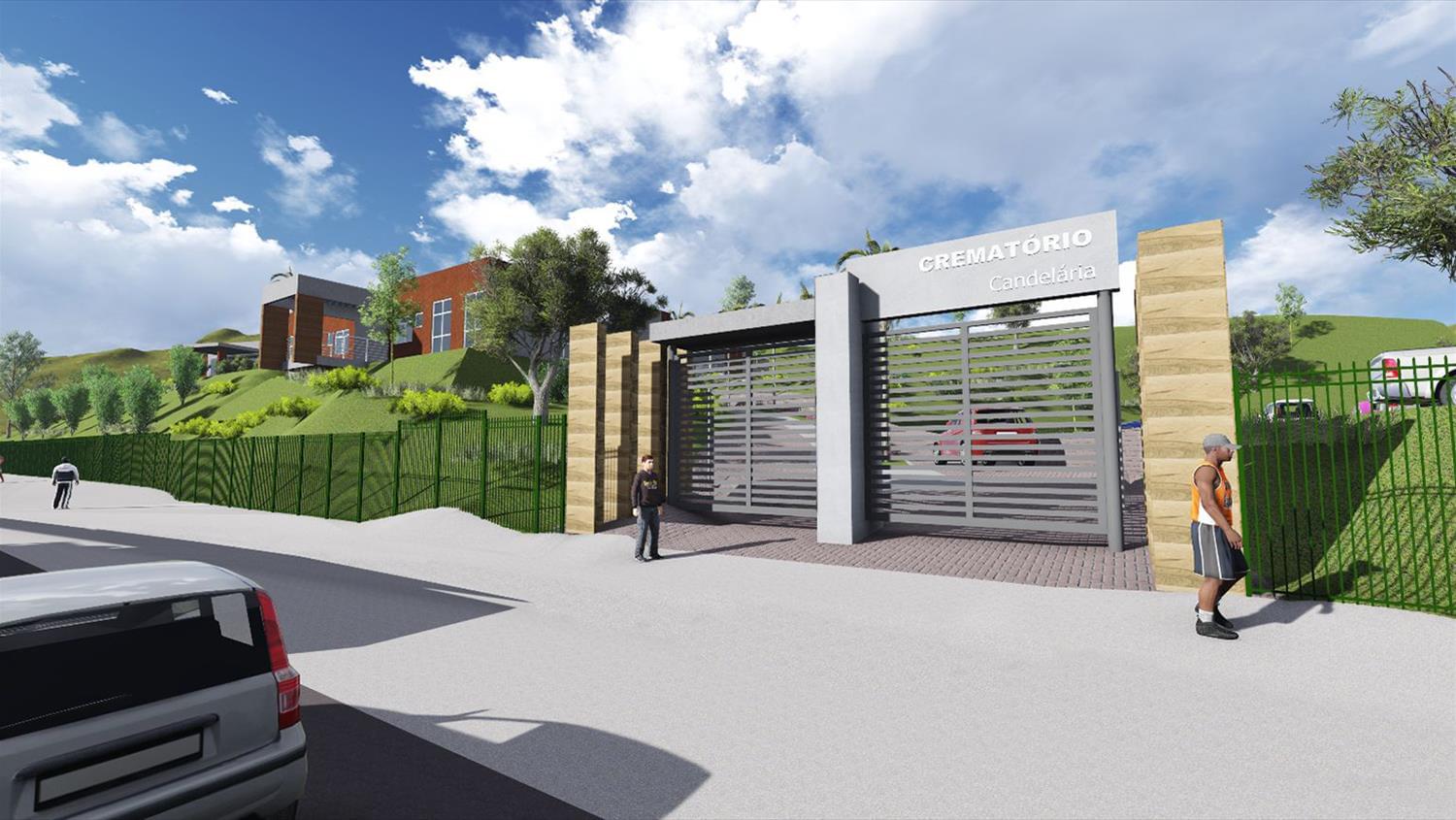 巴西 MG 州 Candelária 火葬场建筑群-3