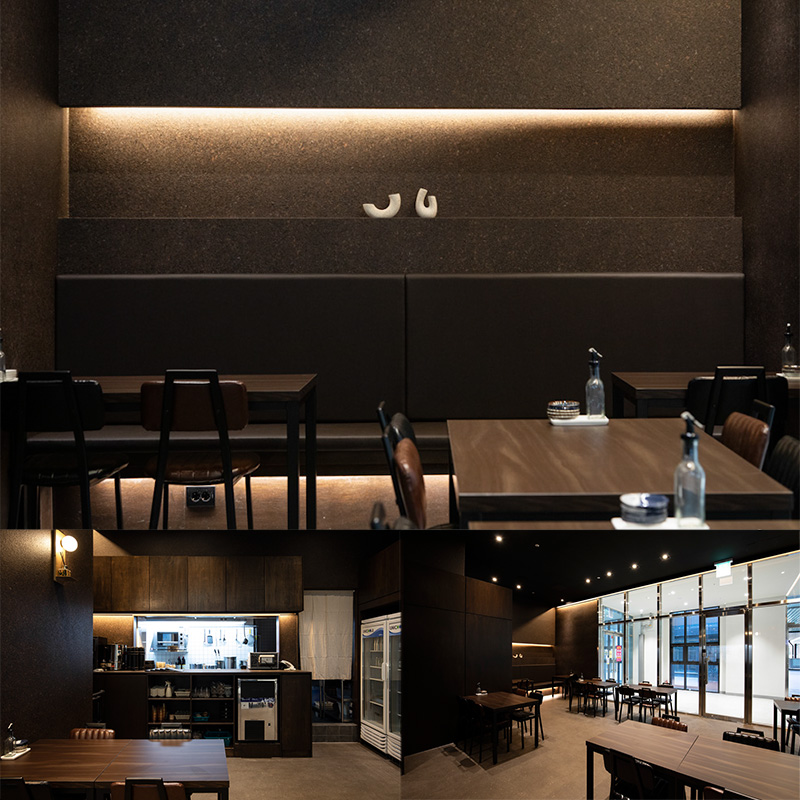 现代高级日式餐厅设计实例-1