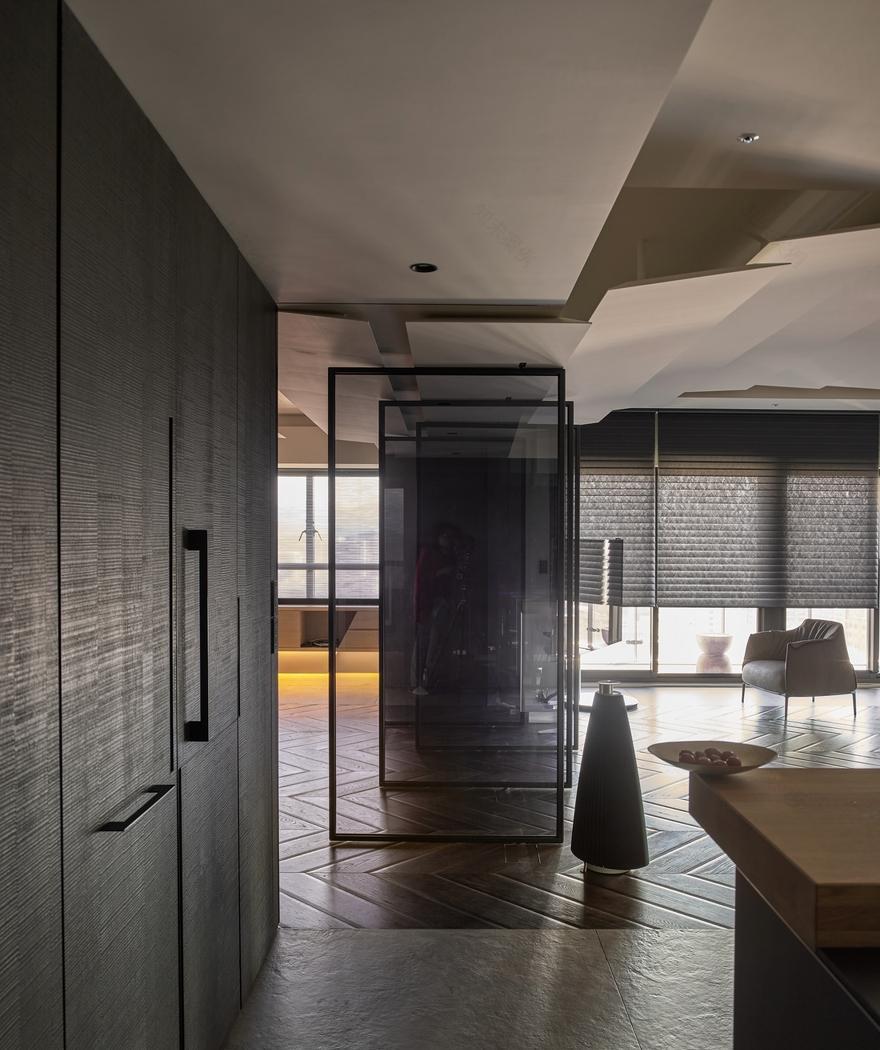 台北 Double Core 别墅,家庭核心与景观轴心-24