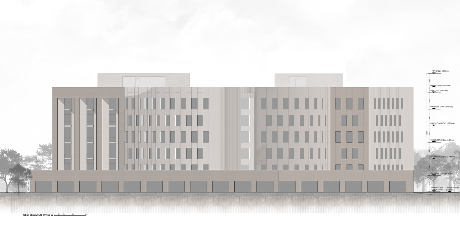 孟加拉道路和公路部外国援助项目办公楼丨框架建筑师-46