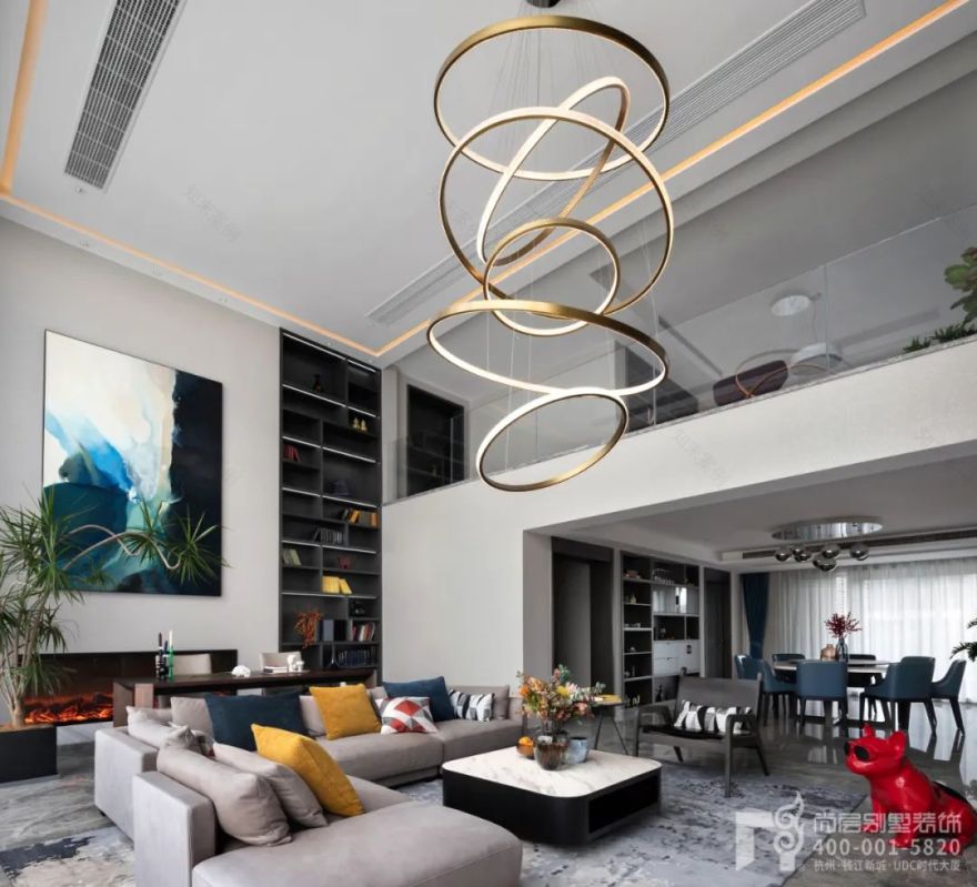 VOGLASS VILLA DC 现代轻奢别墅生活丨尚层别墅装饰-23