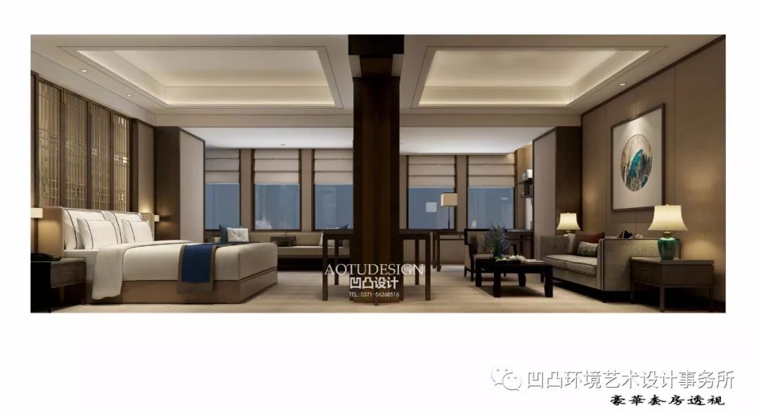 新中式商务酒店 | 古韵今风,华而不奢-52