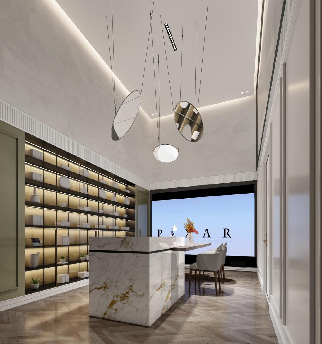 
现代轻奢样板房 -4