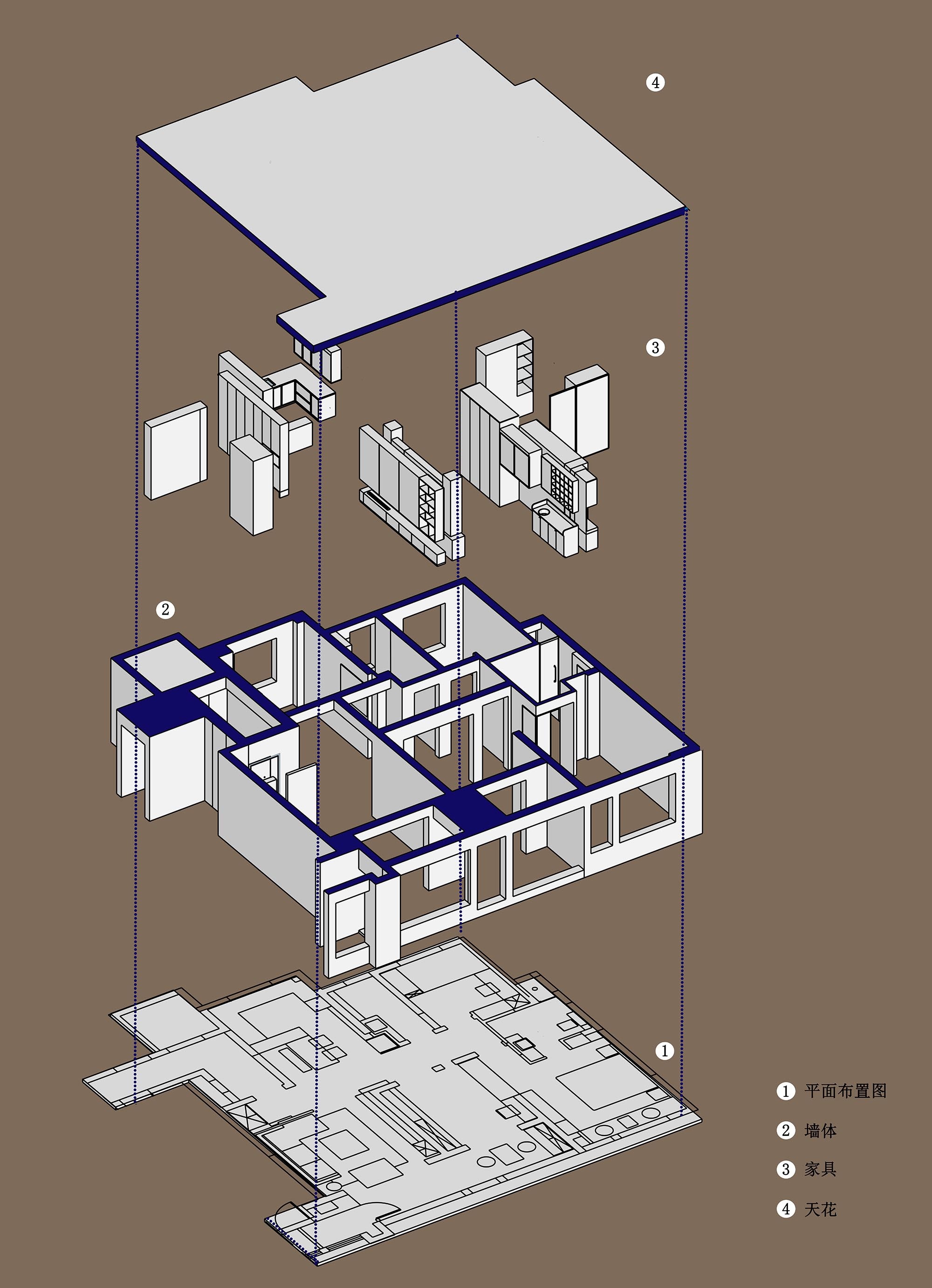 飞美家具展厅丨M 空间设计-51