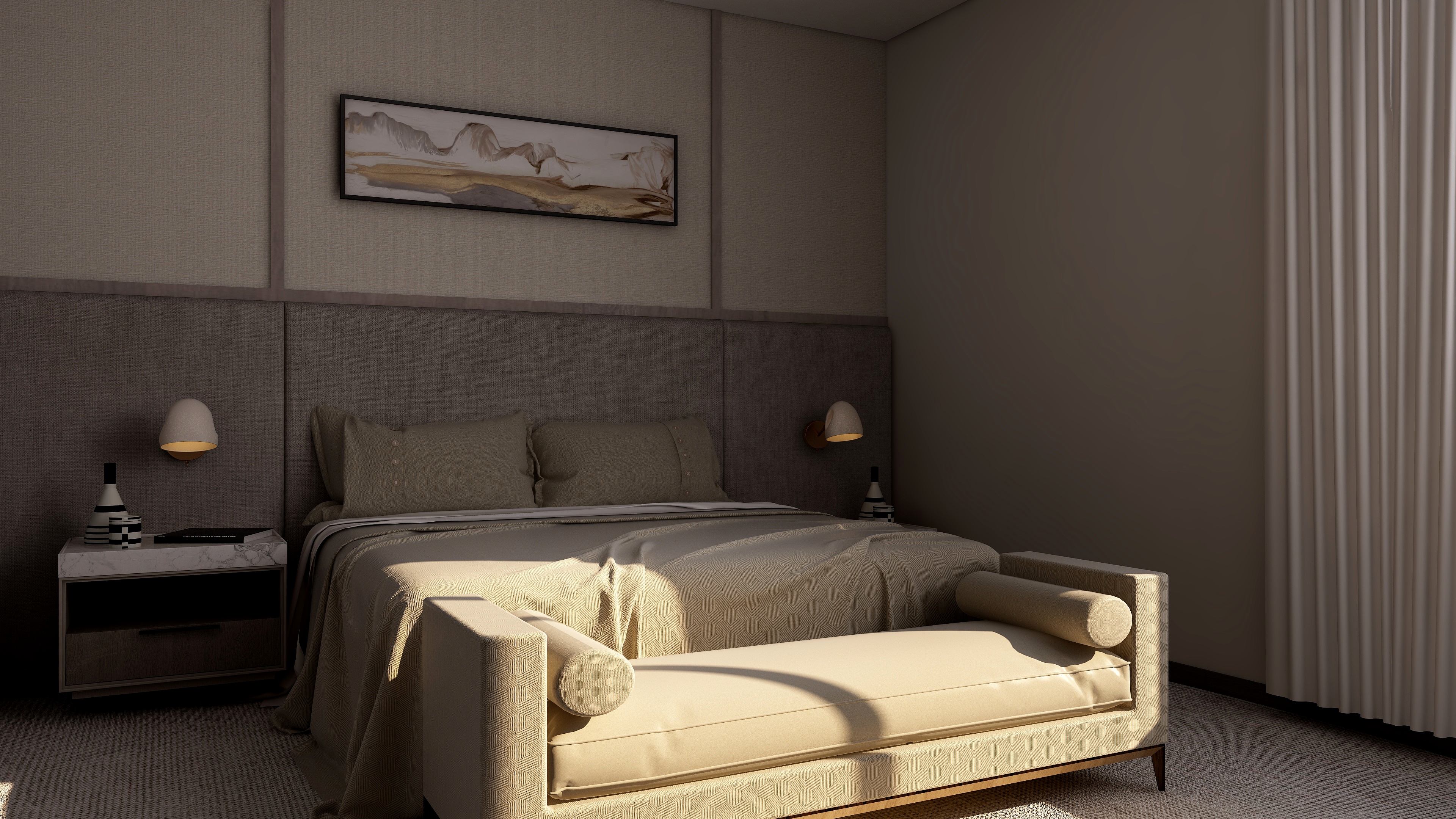 bedroom with dressing-1