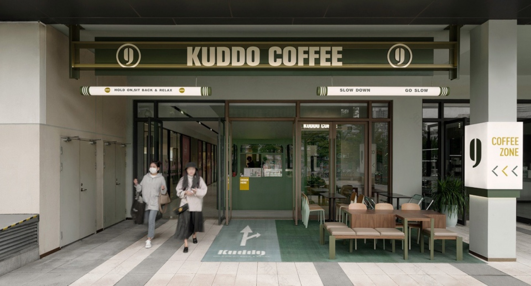 KUDDO 咖啡店 | 地下车库场景，诠释品牌故事-5