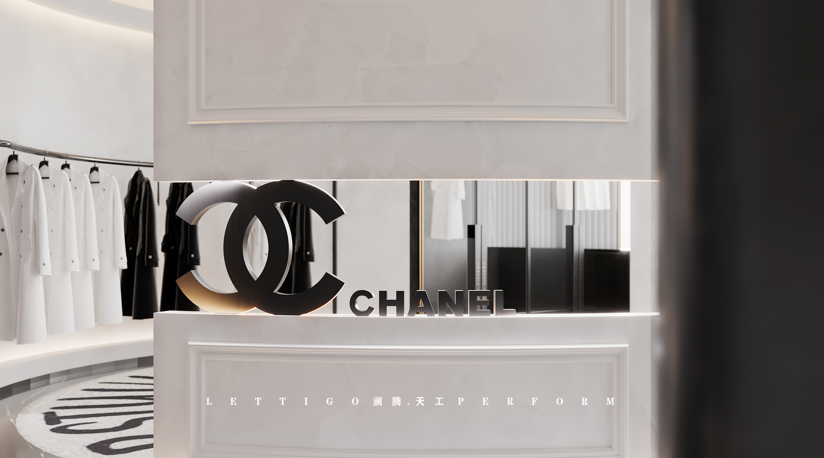 现代黑白灰高定奢侈品买手店-0