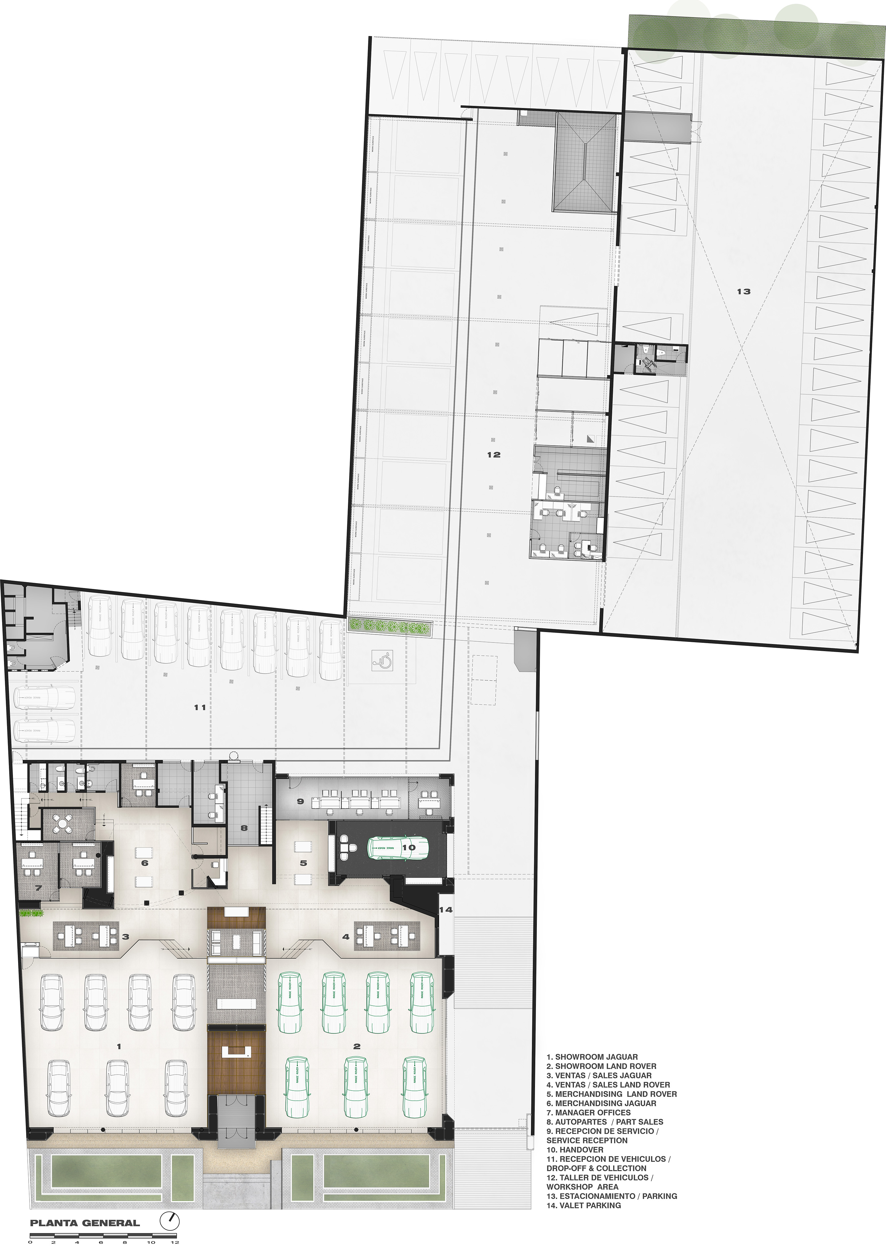 2016 年 Jaguar Land Rover Lima 展厅设计-26