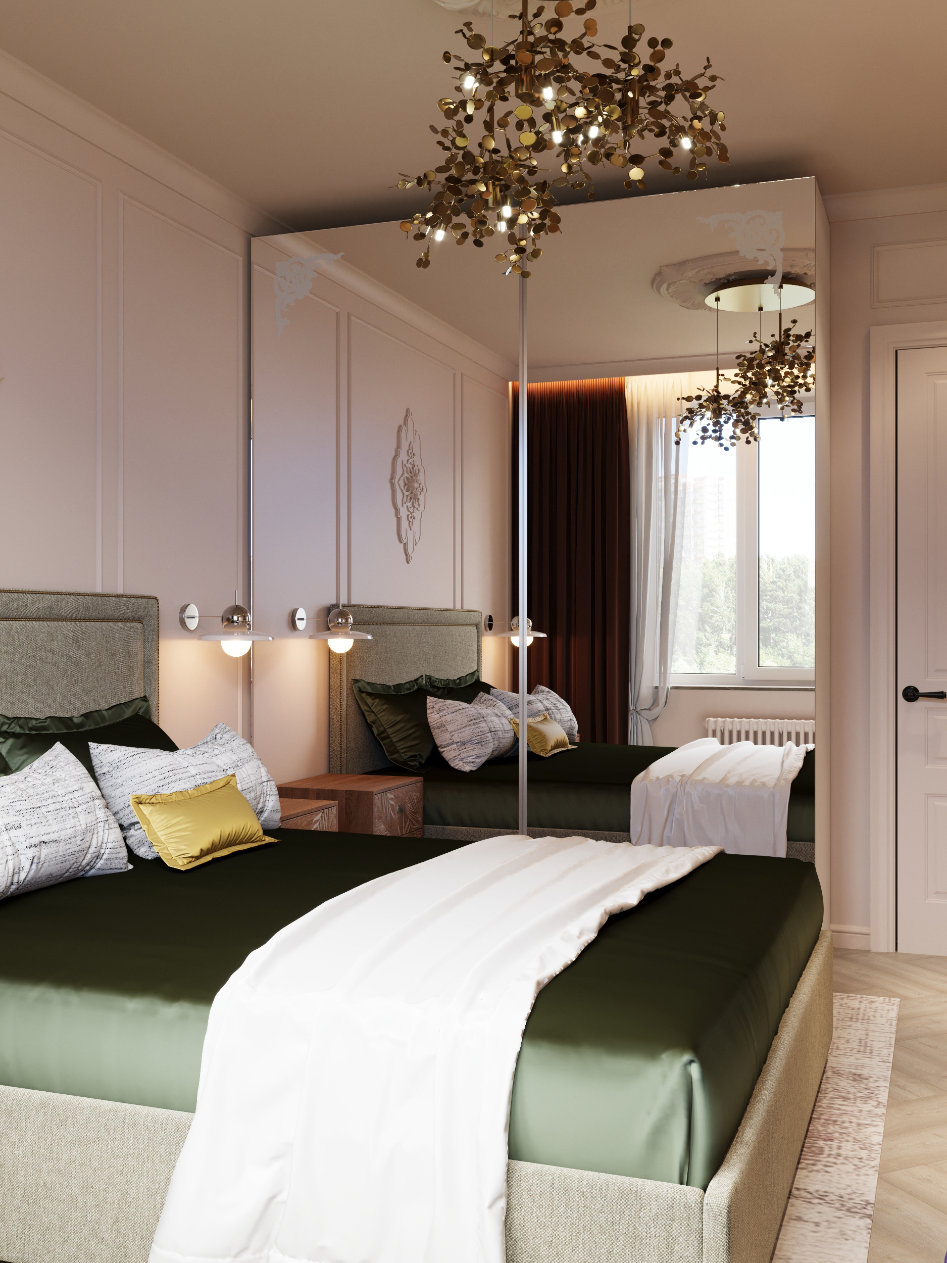 “НЕОНОВАЯ ОСЕНЬ”公寓室内设计-41