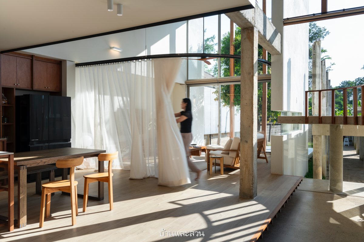 บ้านวิวภูเขาทรอปิคัลโมเดิร์น เปิดมุมมองสู่ดอยสุเทพ - บ้านและสวน-11