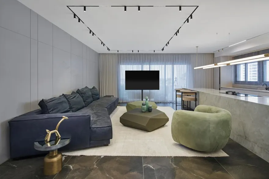 令人惊叹的顶层公寓 家居与装饰丨丹尼尔·米凯阿里-14