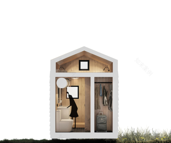 Избушка волонтера(志愿者小木屋)丨АРХДВОР-60