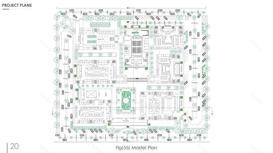 埃及驻科威特大使馆设计丨Architectural Design Projects-10