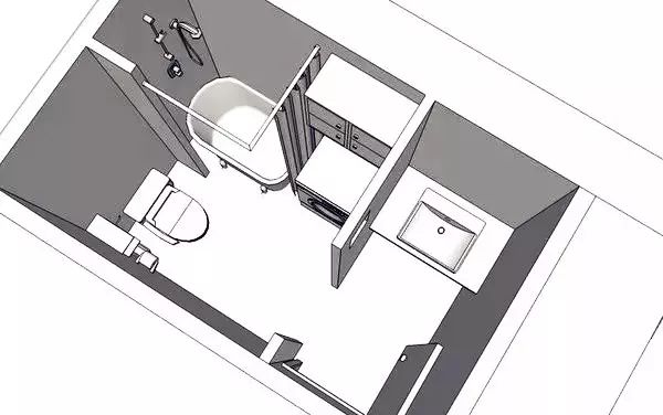 三式分离卫生间设计，干湿分离更健康-5