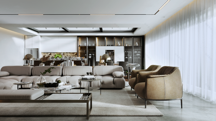 湖景小区中的别墅丨埃及开罗丨Amany Atef-28