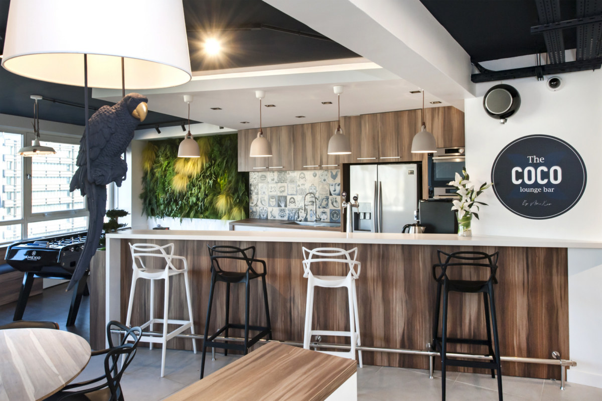 巴黎 Amexio 办公室 - 自然雕塑融入共享空间-10