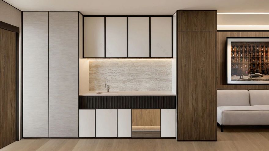 宝格丽风格酒店公寓设计丨广州 GBD 设计机构-93