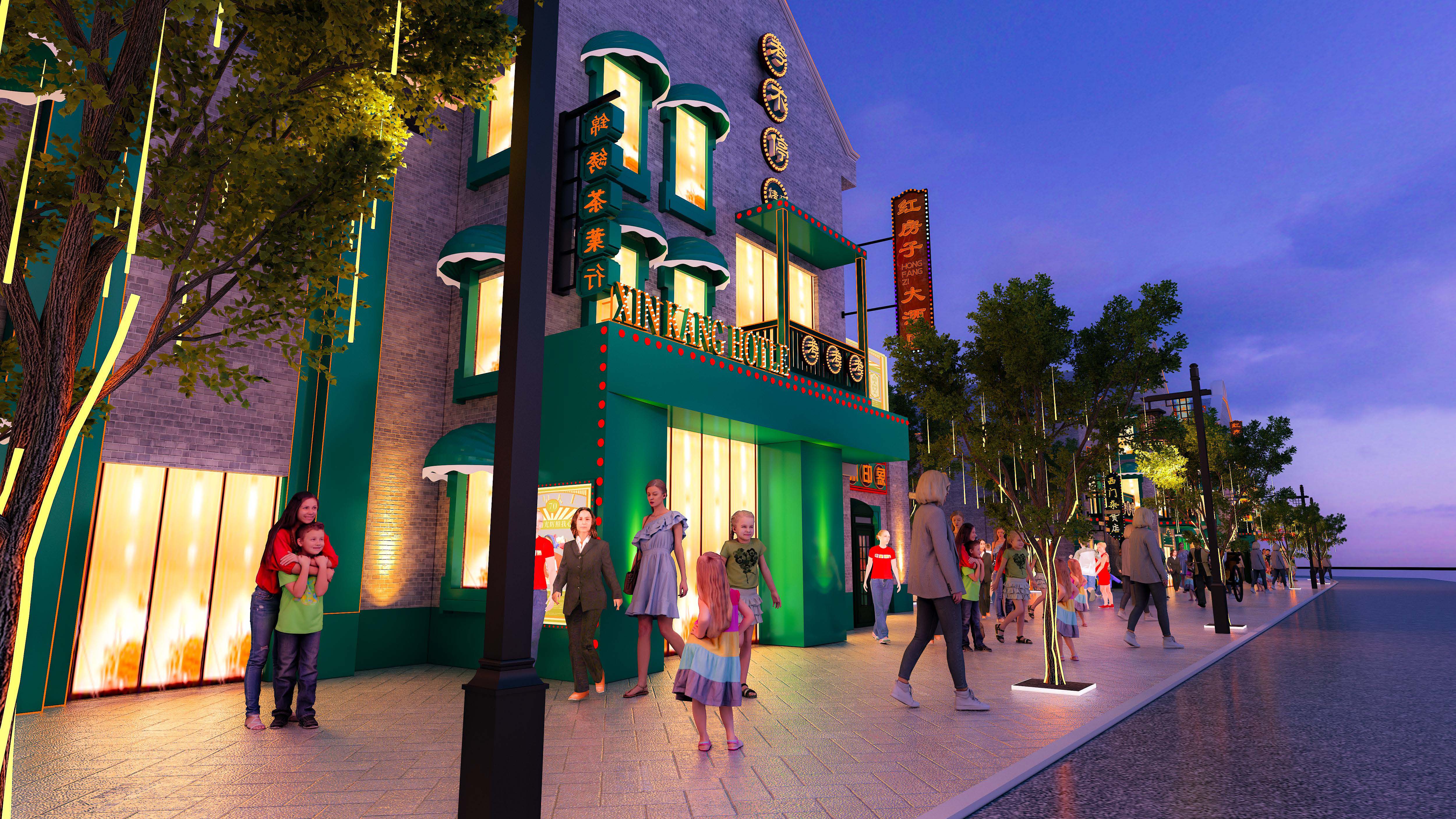 老街打造夜间示范经济区-11