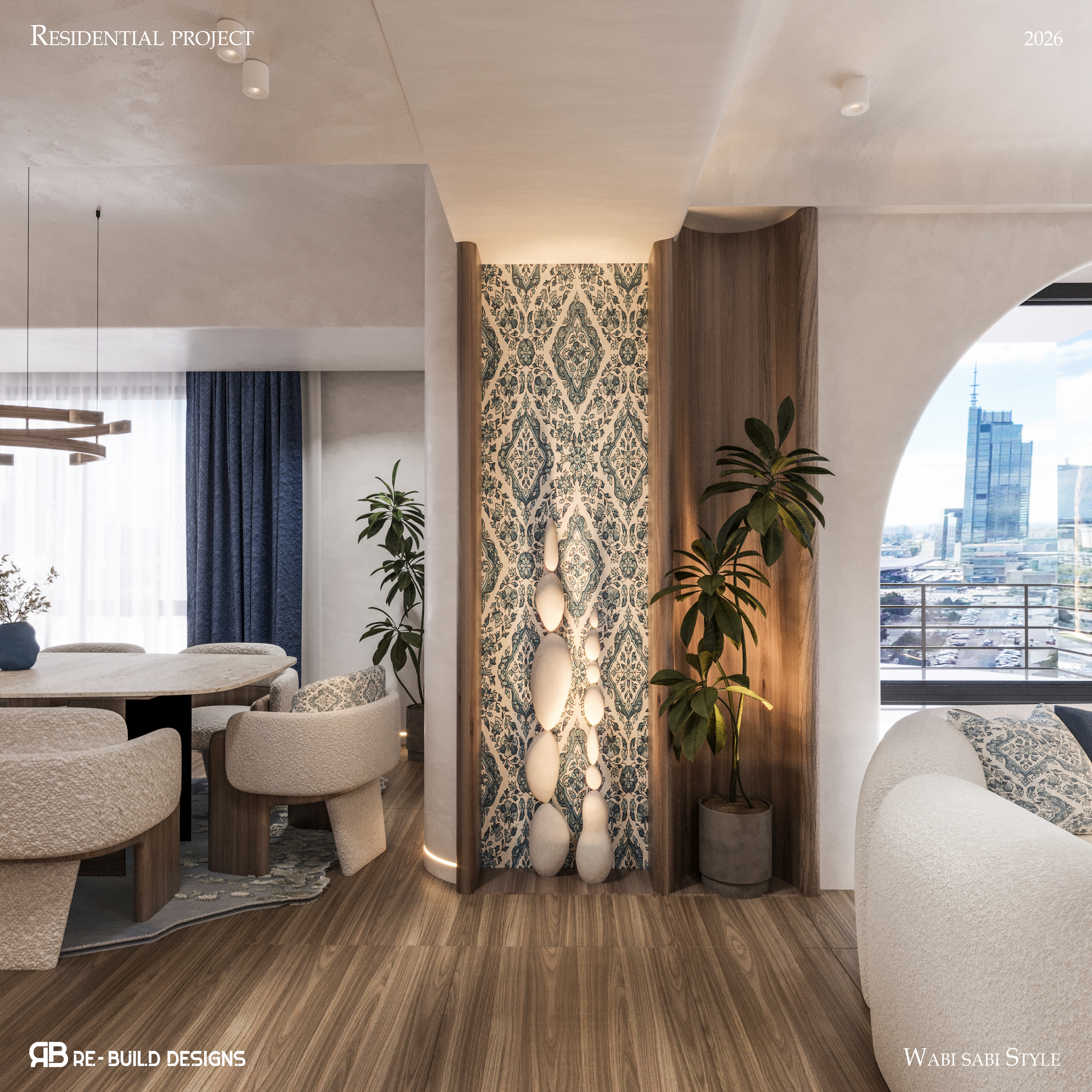WABI SABI接待处室内设计丨埃及亚历山大丨Re  Build Designs-11