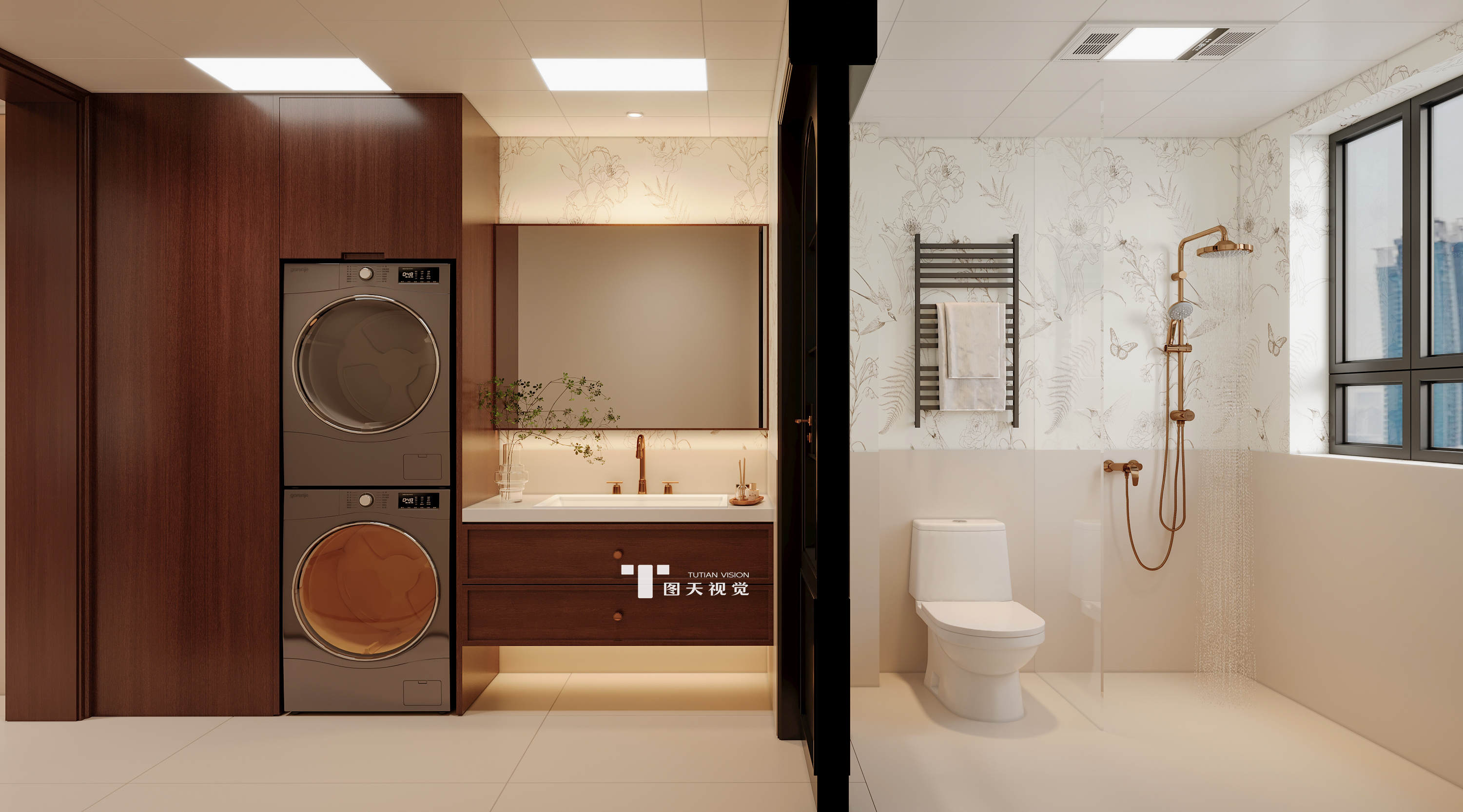 减法焕新家胡桃木 × 奶油风治愈美学-5